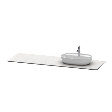 Duravit столешница для раковины кварцевый камень структурный, luv, lu9468r1717