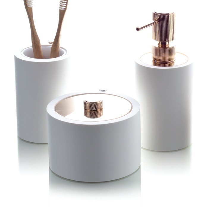 Bertocci дозатор для жидкого мыла easy, розовое золото арт. 130 1949 5500