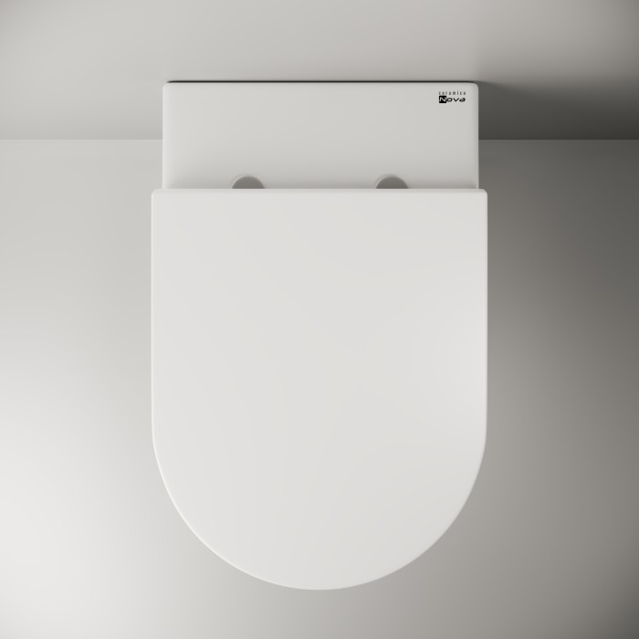 Ceramicanova унитаз с сиденьем trend, 114010 цвет: белый