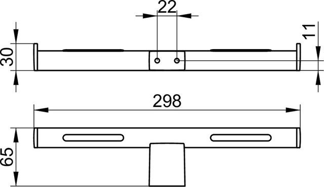Keuco держатель для запасного рулона туалетной бумаги, plan, хром арт. 14963 070000