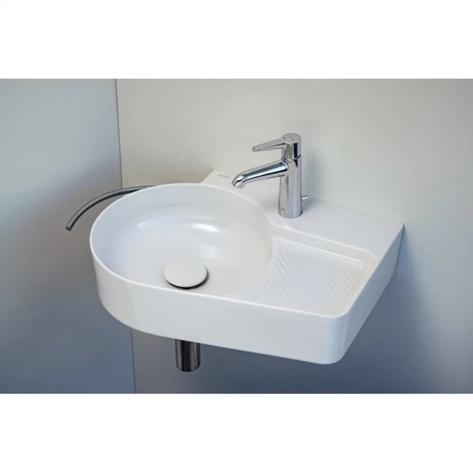 LAUFEN раковина с полочкой и местом для смесителя справа, VAL - 8.1528.8.000.106.1