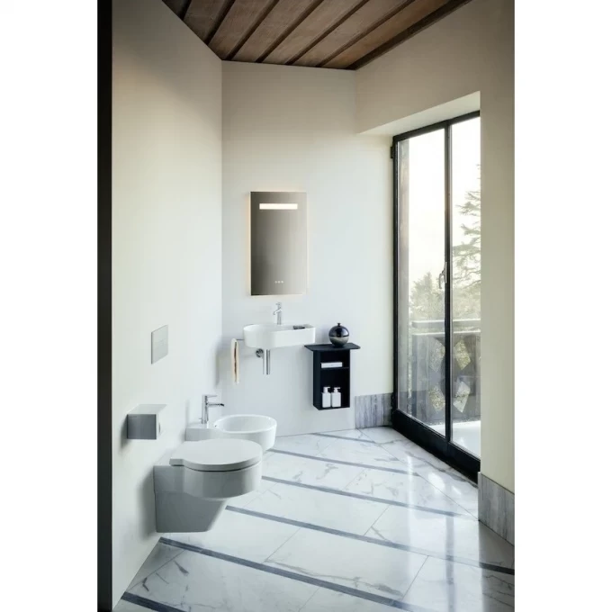 LAUFEN раковина с полочкой и местом для смесителя справа, VAL - 8.1528.8.000.106.1