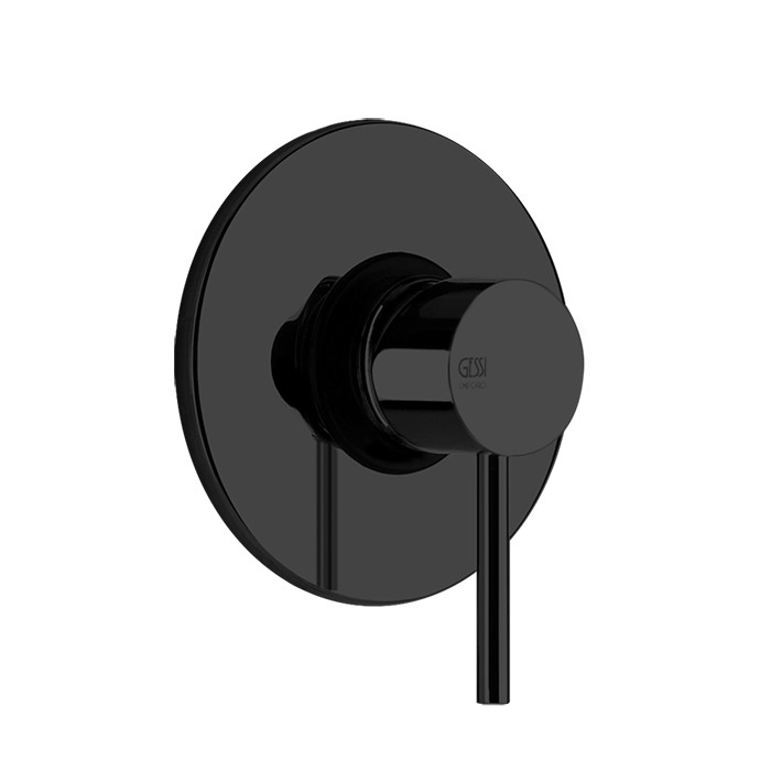 Gessi Смеситель для душа, встраиваемый, на 1 позицию, Emporio Via tortona, 18761#299 цвет: black xl