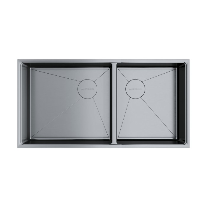 Omoikiri кухонная мойка Taki 85-2-LB-U/IF Side, нержавеющая сталь арт. 4997037