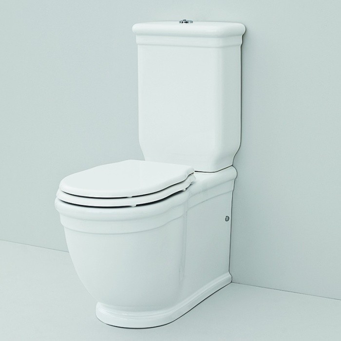 ArtCeram унитаз напольный (компакт | моноблок), hev006 01 00 hermitage цвет: белый глянцевый