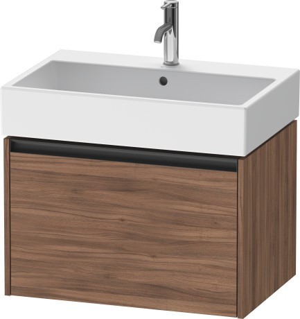 Duravit тумба подвесная под раковину 460 мм х 684 мм х 440 мм, ketho.2, k25076079790000 цвет: орех натуральный