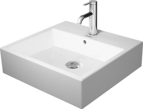 Duravit раковина встраиваемая сверху air 50х47см, vero air, 2352500000 цвет: белый