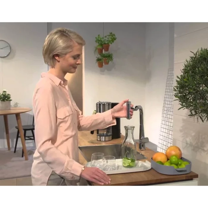 Hansgrohe смеситель для кухни 300 с выдвижным изливом, Talis Select M51, хром арт. 72821000