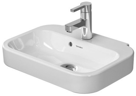 Duravit раковина подвесная 50х36см, happy d.2, 0709500000 цвет: белый