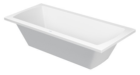 Duravit акриловая встраиваемая ванна 1800 х 800, daro, 700028000000000 цвет: белый