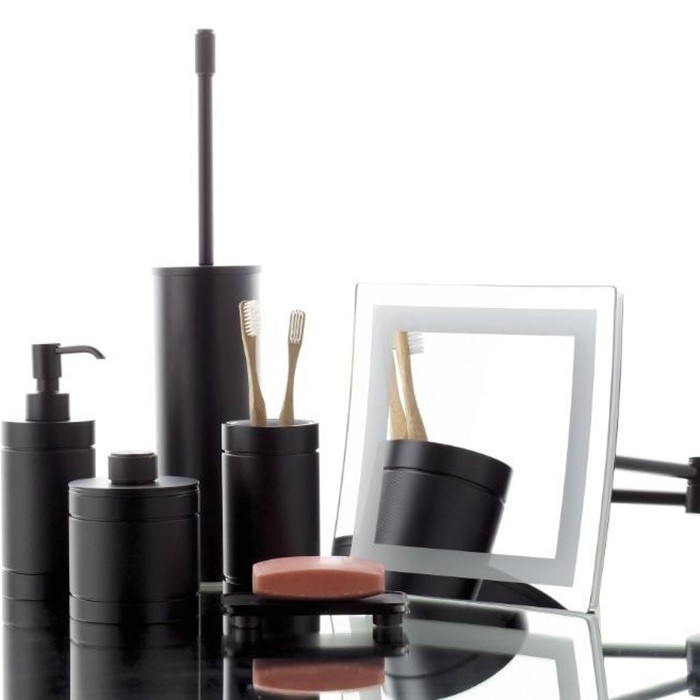 Bertocci мыльница officina 01, черный арт. 127 7531 0800