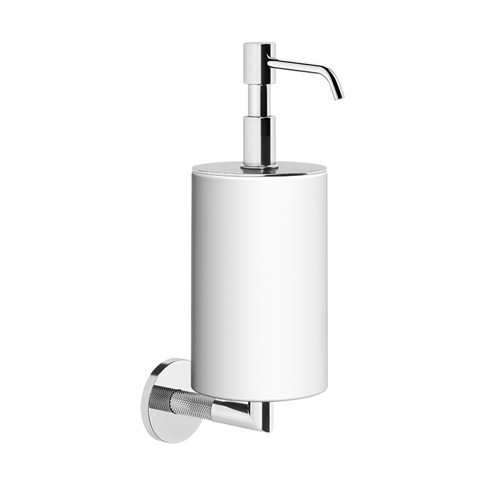Gessi Дозатор для жидкого мыла настенный белый, Anello, 63713#031 цвет: хром