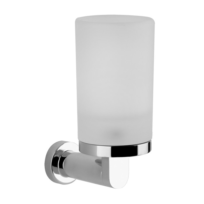 Gessi Стакан для зубных щеток, подвесной, сатинированное стекло, Emporio accessories, 38809#031 цвет: хром
