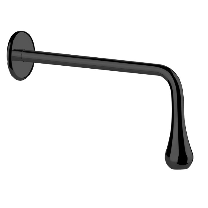 Gessi Настенный излив 200мм, для монтажа с удаленным управлением, Goccia, 33715#299 цвет: черный