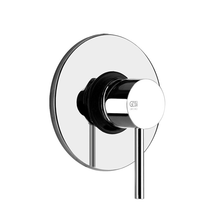 Gessi Смеситель для душа, встраиваемый, на 1 позицию, Emporio Via tortona, 18761#031 цвет: хром