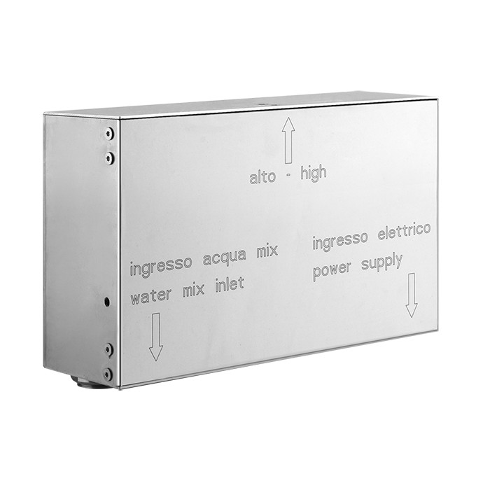 Gessi Встраиваемая часть каскадного излива для душа, Cono, 39892#238 цвет: хром