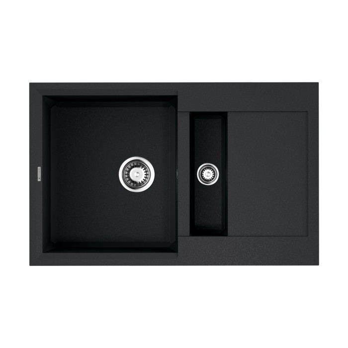 Omoikiri кухонная мойка Sakaime 78-2, черный арт. 4993114