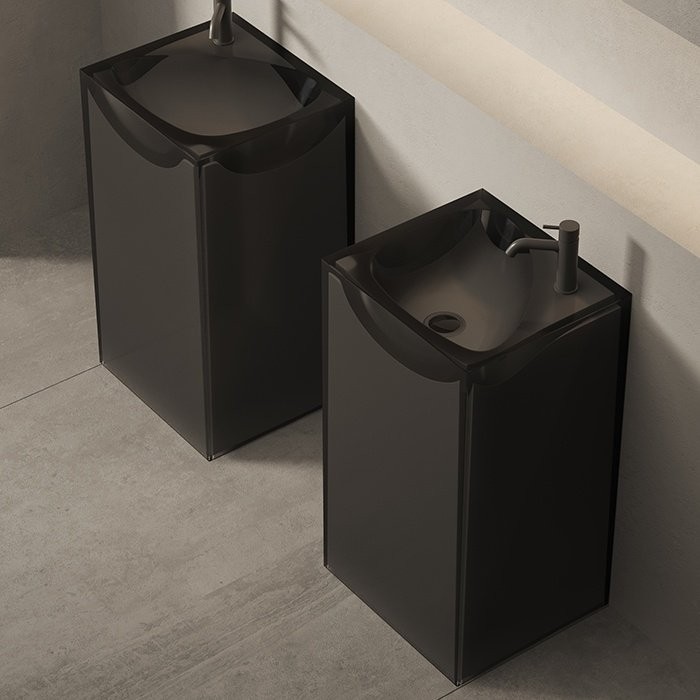 Раковина напольная 490х450хh880 мм, DEA DESIGN Pedestal Basin, синий арт. DD2024 495 R4