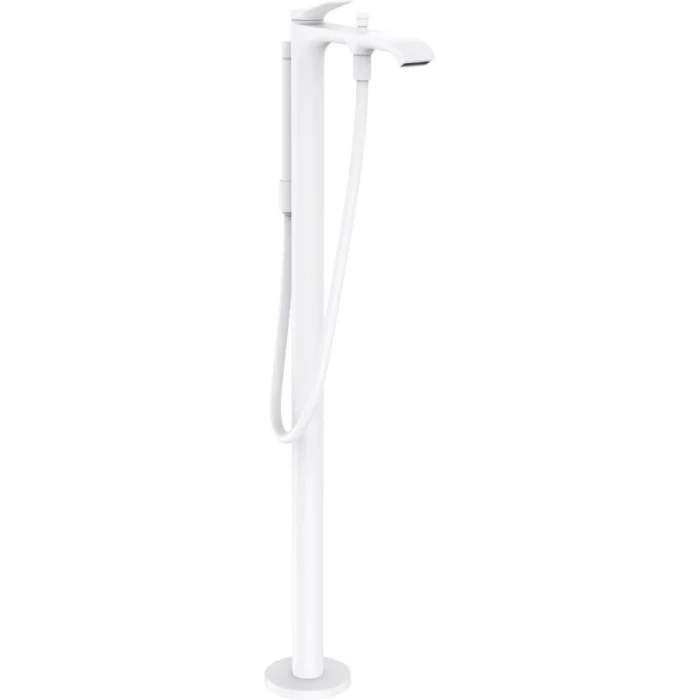 Hansgrohe смеситель напольный для ванны, Vivenis, белый арт. 75445700