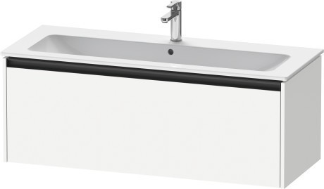 Duravit тумба подвесная под раковину 480 мм х 1210 мм х 440 мм, ketho.2, k25065018180000 цвет: gres pietra grey opaco