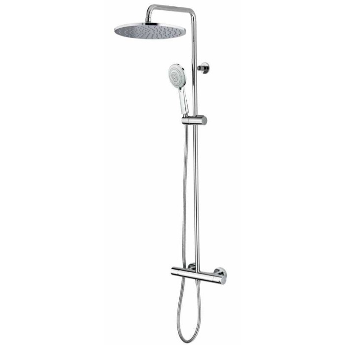 Bossini душевая стойка k-cosmo termostatico из лауни, cosmo, хром арт. l10001.030