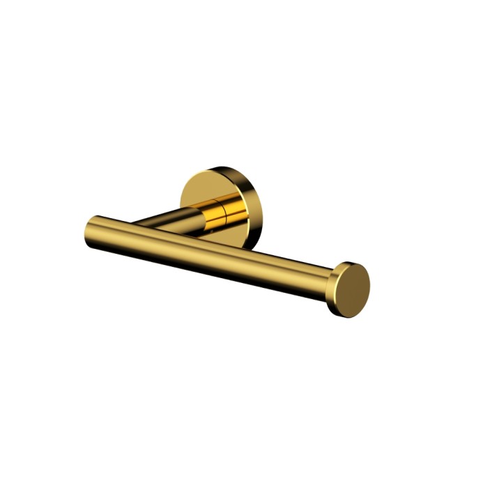 Держатель туалетной бумаги, Whitecross Ergo gold, золото арт. ER2260GL