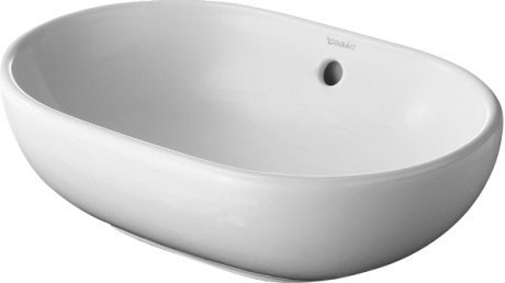 Duravit раковина встраиваемая сверху 49х35 см, foster, 0335500000 цвет: белый