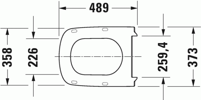 Duravit сиденье для унитаза с крышкой удлиненное с автоматическим закрыванием, durastyle, 0060590000 цвет: белый