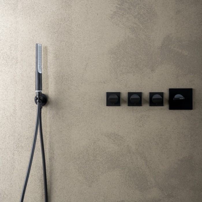 Bossini душевой комплект с душем-палочкой, держателем и шлангом, apice, хром арт. ce3004c.030