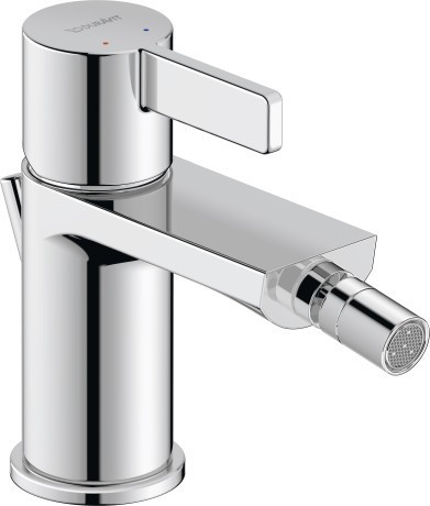 Duravit cмеситель однорычажный для биде с донным клапаном, d-neo, de2400001010 цвет: хром