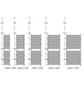 Terma электрический полотенцесушитель lima blower 1460-600
