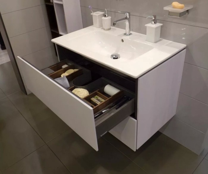 Duravit тумба подвесная под раковину цвет, l-cube, lc 6241 2222 цвет: белый глянцевый