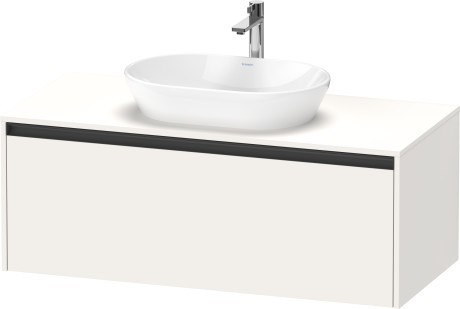 Duravit тумба подвесная под раковину 550 мм х 1200 мм х 459 мм, ketho.2, k24887084840000 цвет: белый суперматовый