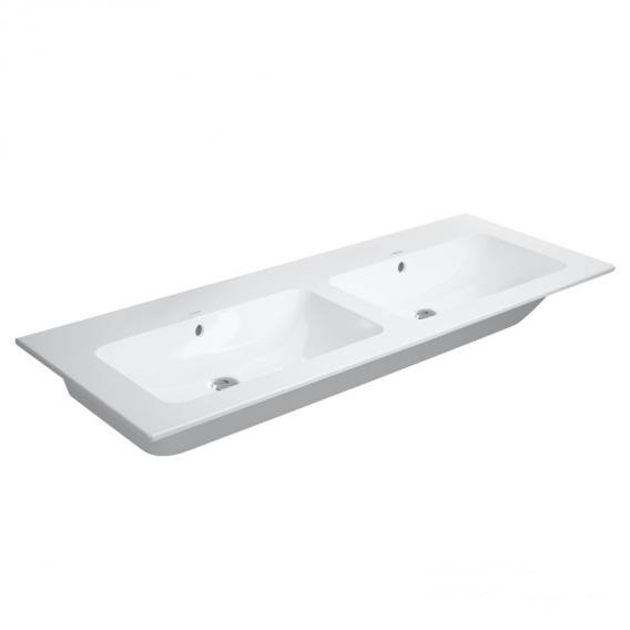 Duravit раковина двойная без отверстий под смеситель, с переливом, me by starck, 2336130060 цвет: белый