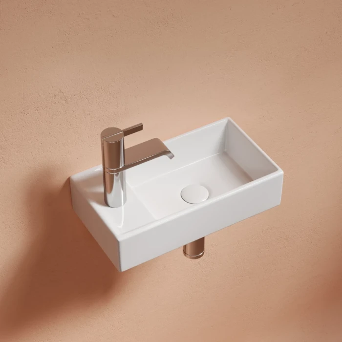 Ceramicanova раковина подвесная element, cn6051r цвет: белый