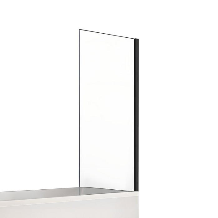 Шторка для ванны 50x140, New trendy New soleo black, черный арт. P-0068
