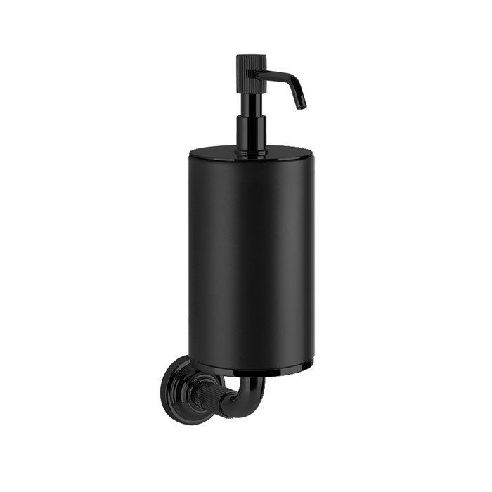 Gessi Дозатор для жидкого мыла подвесной, Venti20, 65414#299 цвет: черный, фурнитура черный матовый