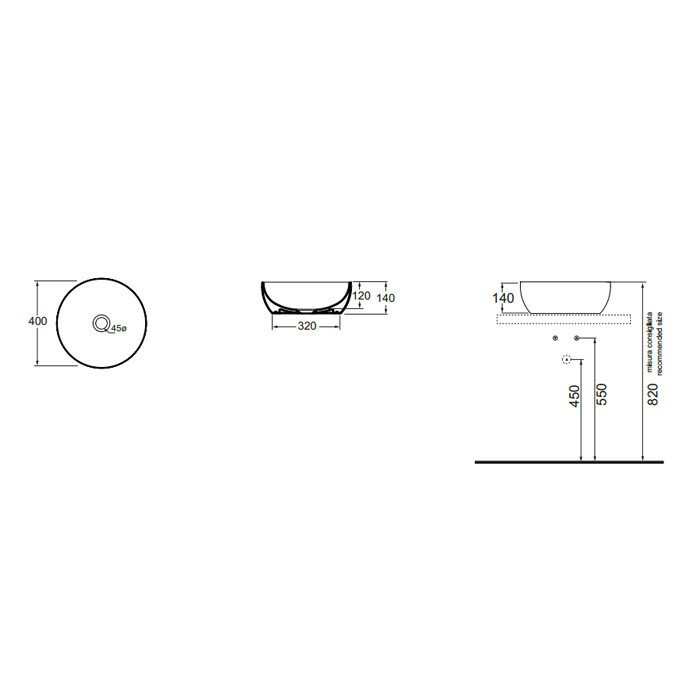 Azzurra Раковина 40x40 Elegance, ELLA040140C0BI/(ECI40 bi)*0 цвет: белый