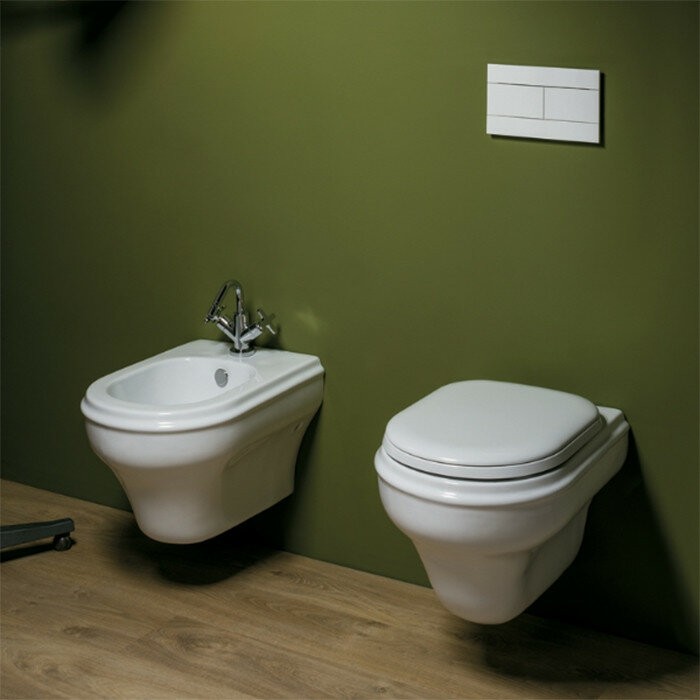 Azzurra Унитаз 40x52 CHARME, CHVKSP000000BI/(CHA100/SOSK bi) цвет: белый