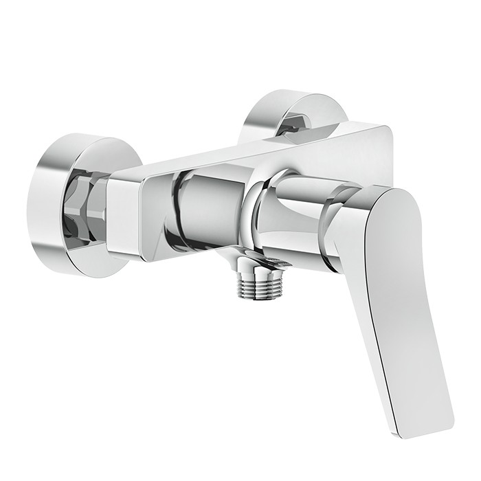 Gessi Смеситель для душа, настенный на 2 отв., Rilievo, 59031#031 цвет: хром