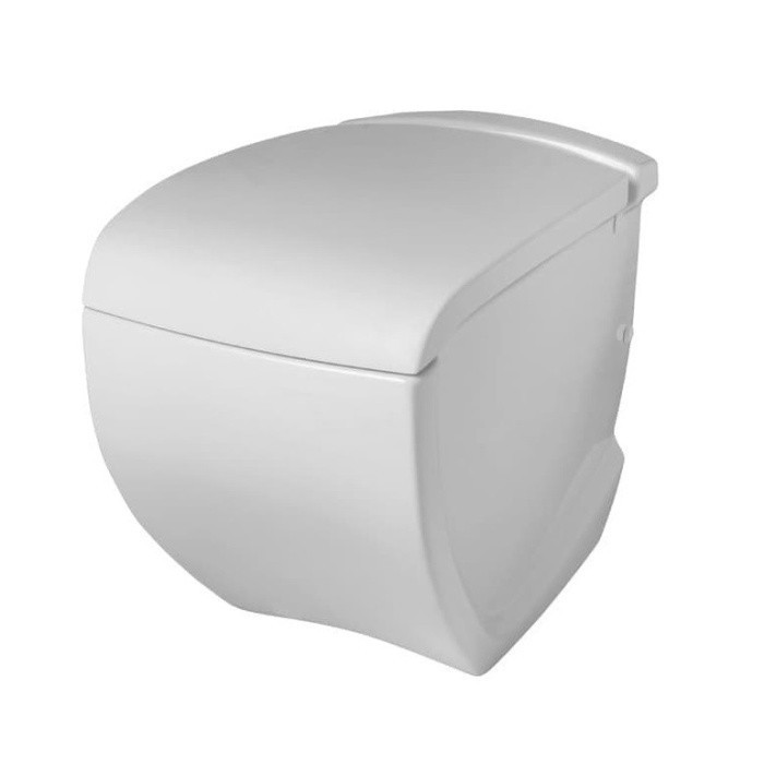 ArtCeram унитаз напольный, hiv002 01 00 hi-line цвет: белый глянцевый