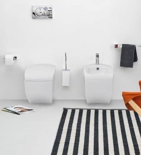 ArtCeram унитаз напольный, hiv002 01 00 hi-line цвет: белый глянцевый