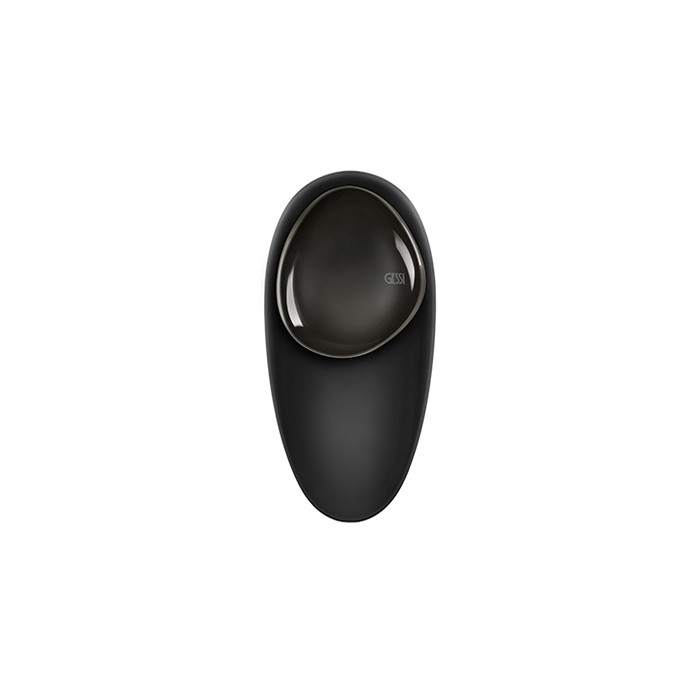 Gessi Смеситель для раковины дизайнерский, на 1 отверстие, Equilibrio, 52001#099 52002#706 цвет: черный