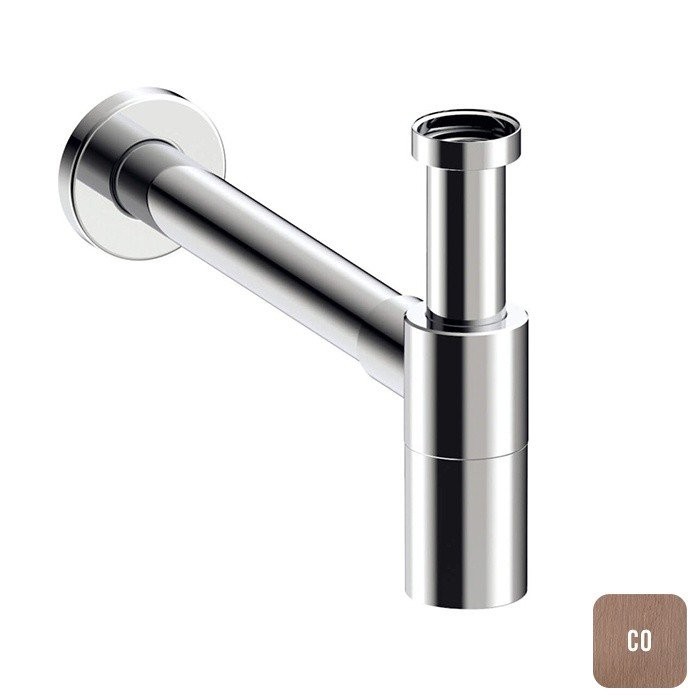 Сифон для раковины, Almar, E096002.CO цвет: медь брашированная PVD