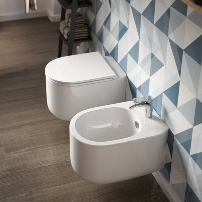 ArtCeram биде (подвесное), gib001 01 00 gio evolution цвет: белый глянцевый