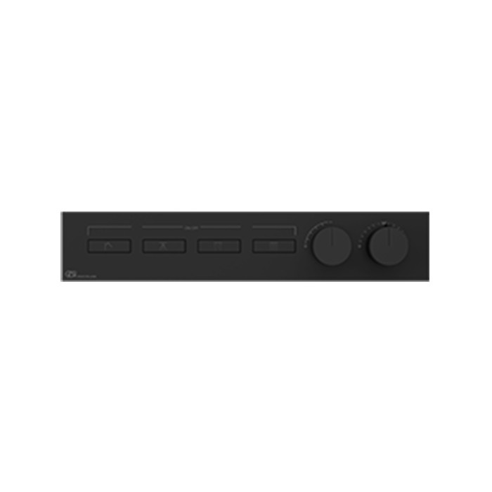 Gessi Термостат для душа, с включением до 4 источников одновременно, Hi Fi, 63016#706 цвет: black metal pvd