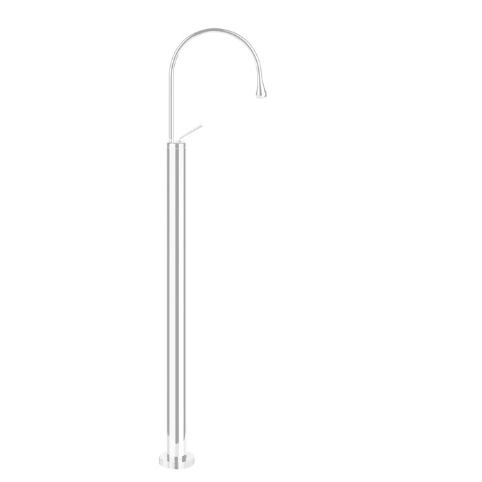Gessi Напольный смеситель для раковины, Goccia, 33624#279 33629#031 цвет: белый