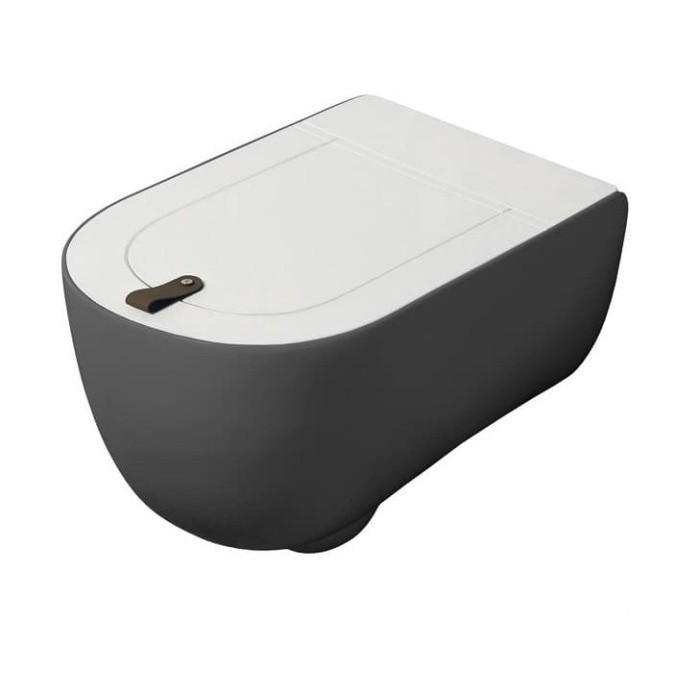 ArtCeram унитаз подвесной, thv001 15 00 the one цвет: серый матовый