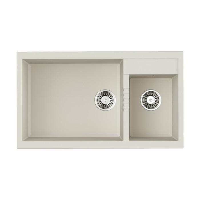 Omoikiri кухонная мойка Tedori 86-2-LB, белый арт. 4993935