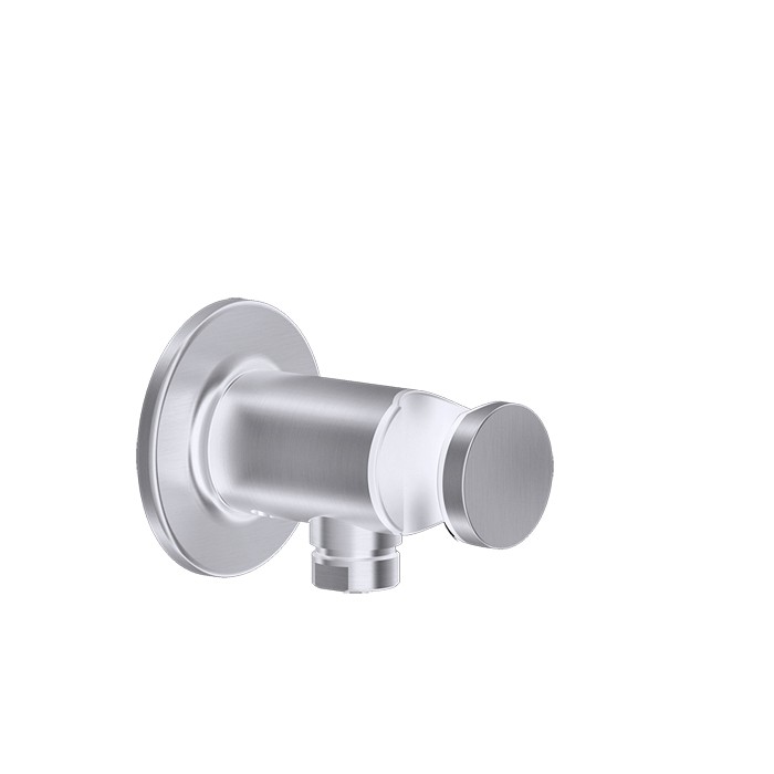 Gessi Вывод воды с держателем для душевой лейки на 1/2", Inciso, 58161#149 цвет: finox